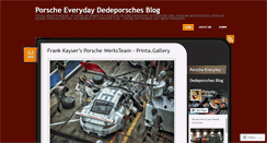 Desktop Screenshot of dedeporsche.com